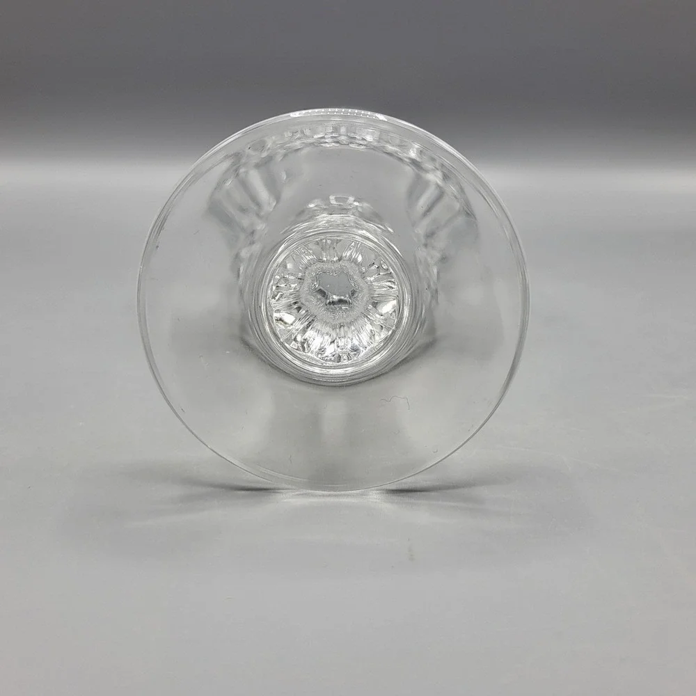 Cristal d Arques Longchamp Wine Glasses Set of 4 24% Lead Crystal Clear France